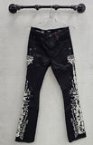 Preme PR-WB-1556 Western Stacked Denim, Black