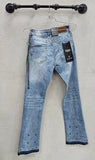 Black Light BL-70104 Stacked Flare Jeans, Asst