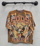 First Row God's Favorite Crop Tee