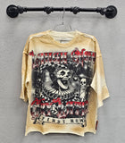 First Row Laugh Now Cry Later Carnival Crop Tee