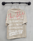 First Row Faith Dealer Speak In Silence Tee