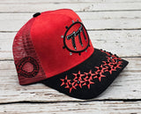 Hudson 777 Diamond Suede Snapback, Asst