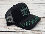 Hudson 777 Diamond Suede Snapback, Asst