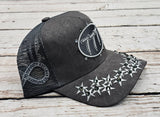Hudson 777 Diamond Suede Snapback, Asst