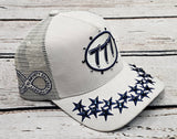 Hudson 777 Diamond Suede Snapback, Asst