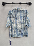 Rebel Minds Blue Stone SS Buttondown