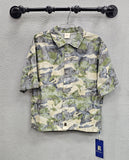 Rebel Minds Camo Stone SS Buttondown