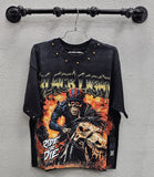 Black Light BL-26215 Crop Tee, Asst
