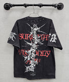 First Row Ride Hard Iron Throne Tee