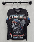 First Row Shadow Worship Raven Omen Tee
