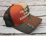 Field Grade I'm Not For Everyone Dad Hat, Asst