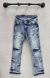 Black Light BL-70150 Stacked Cargo Jeans, Asst