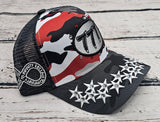 Hudson 777 Diamond Suede Camo Snapback, Asst