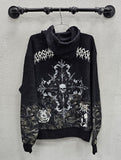 First Row Shadow Worship Flame Zip-up Hoodie