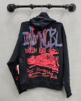 INVNCBL Punk Spirit Hoodie, Black