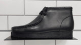 Clarks Wallabee Boot, Black Leather