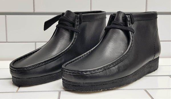 Clarks Boot, Black Leather – Jeanius Closet