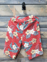 Peace Unltd Floral Shorts, Red
