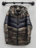 Mad Blue Puff Jacket, Camo