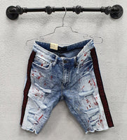 Jordan Craig J3167S Denim Shorts, Fire Red