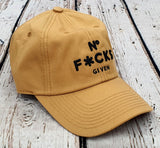 Field Grade No Fucks Given Dad Hat, Asst