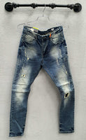 Smoke Rise JP21628 Jeans, Auckland Blue