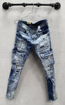 Jordan Craig JM3497 Cargo Jeans, Aged Blue