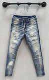 Crysp Atlantic CRYF122-110 Denim, Distressed Paint