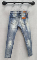 Crysp Atlantic CRYF122-110 Denim, Distressed Paint