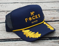 Field Grade No Fucks Given Foam Trucker Hat, Asst
