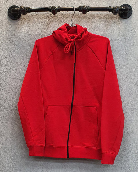 Jordan Craig 8720H Zip-up Hoodie, Red