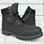 Timberland 6" Boots, Black Full Grain Leather