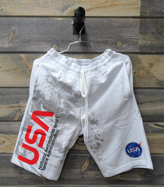 Hudson USA Shorts, White