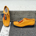 Clarks Wallabee Low Boot, Yellow Suede