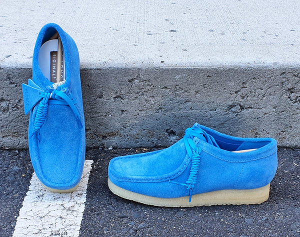Clarks Wallabee Boot, Bright Blue
