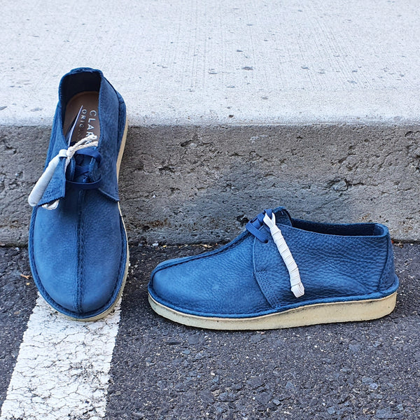 Clarks Originals Clarks Desert Boot Cool Blue Clarks Desert Trek
